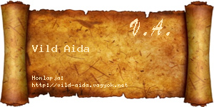 Vild Aida névjegykártya